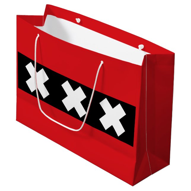 Bolsa De Regalo Grande Bandera de Amsterdam, Países Bajos