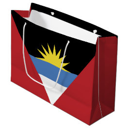 Bolsa De Regalo Grande Bandera de Antigua y Barbuda