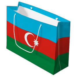 Bolsa De Regalo Grande Bandera de Azerbaiyán