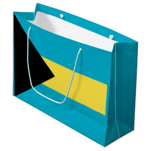 Bolsa De Regalo Grande Bandera de Bahamas