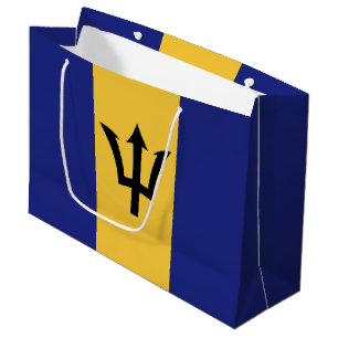 Bolsa De Regalo Grande bandera de Barbados