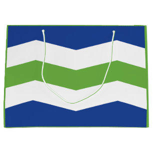 Bolsa De Regalo Grande Bandera de Burlington, Vermont