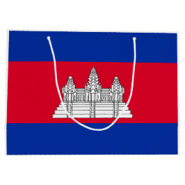 Bolsa De Regalo Grande Bandera de Camboya
