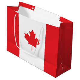 Bolsa De Regalo Grande Bandera de Canadá