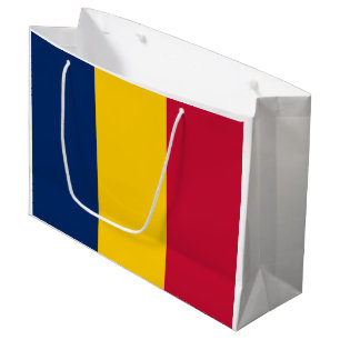 Bolsa De Regalo Grande Bandera de Chad