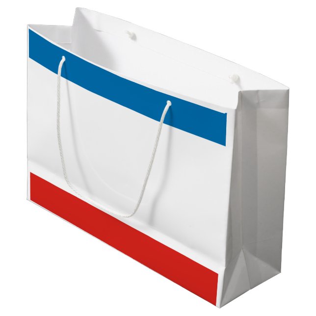 Bolsa De Regalo Grande Bandera de Crimea (Angulo Anverso)
