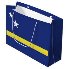Bolsa De Regalo Grande Bandera de Curazao