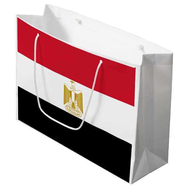 Bolsa De Regalo Grande Bandera de Egipto (Angulo Anverso)