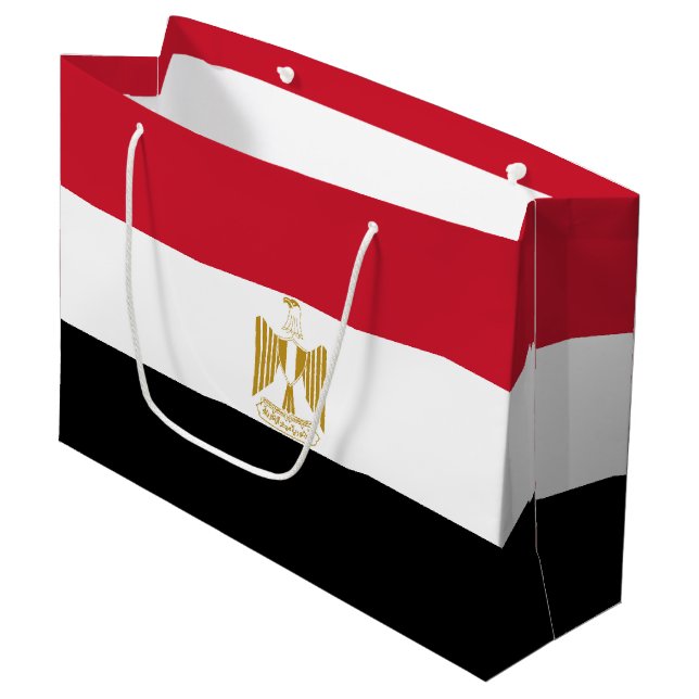 Bolsa De Regalo Grande Bandera de Egipto (Angulo Anverso)
