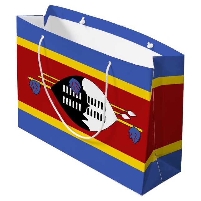 Bolsa De Regalo Grande Bandera de Eswatini (Angulo reverso)