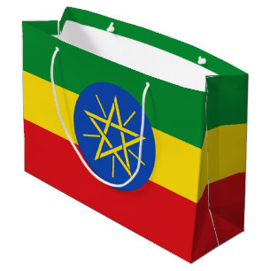 Bolsa De Regalo Grande Bandera de Etiopía