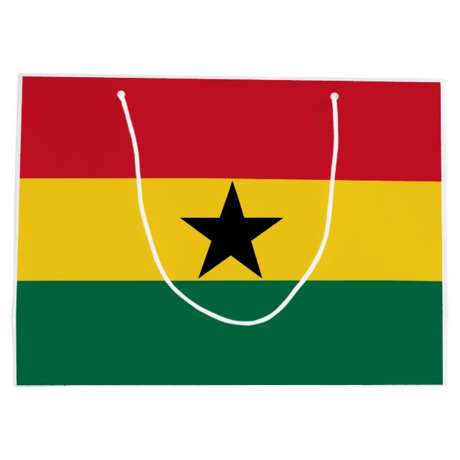 Bolsa De Regalo Grande Bandera de Ghana (Reverso)