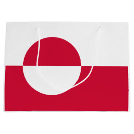 Bolsa De Regalo Grande Bandera de Groenlandia