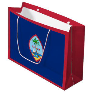 Bolsa De Regalo Grande Bandera de Guam