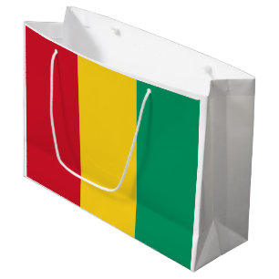 Bolsa De Regalo Grande Bandera de Guinea