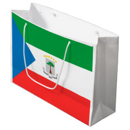Bolsa De Regalo Grande bandera de Guinea Ecuatorial