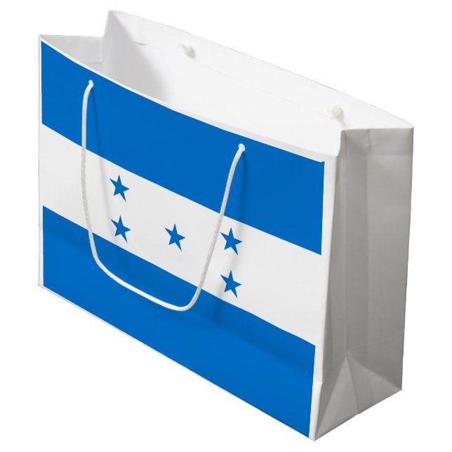 Bolsa De Regalo Grande Bandera de Honduras (Angulo Anverso)