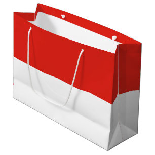 Bolsa De Regalo Grande Bandera de Indonesia
