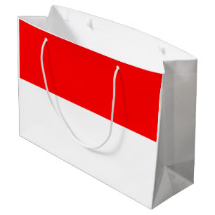 Bolsa De Regalo Grande Bandera de Indonesia