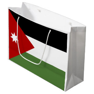Bolsa De Regalo Grande Bandera de Jordania