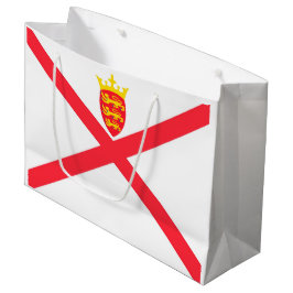 Bolsa De Regalo Grande bandera de la isla de Jersey