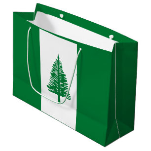 Bolsa De Regalo Grande Bandera de la Isla Norfolk