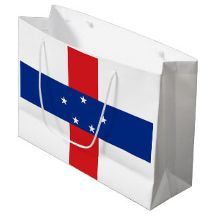 Bolsa De Regalo Grande Bandera de las Antillas Neerlandesas