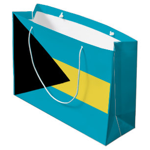 Bolsa De Regalo Grande Bandera de las Bahamas