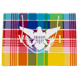 Bolsa De Regalo Grande Bandera de las Islas Vírgenes de Estados Unidos, M