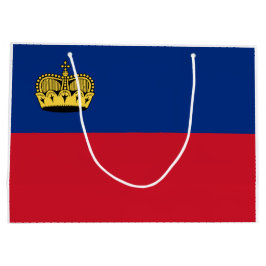 Bolsa De Regalo Grande Bandera de Liechtenstein