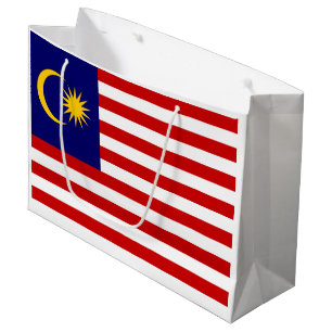 Bolsa De Regalo Grande Bandera de Malasia