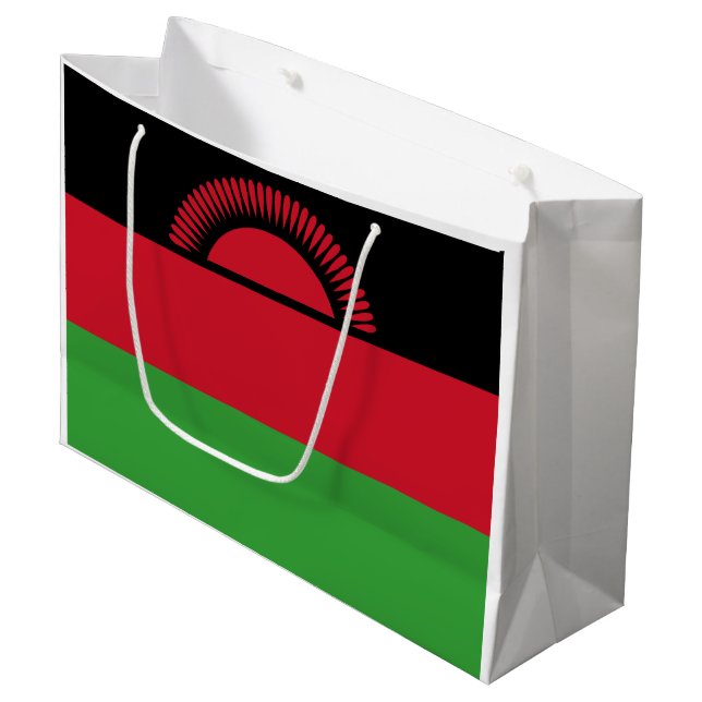 Bolsa De Regalo Grande Bandera de Malawi (Angulo Anverso)