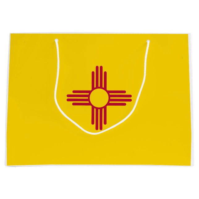 Bolsa De Regalo Grande Bandera de Nuevo México (Estado de los Estados Uni (Anverso)