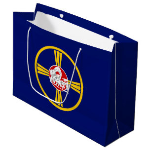 Bolsa De Regalo Grande Bandera de Omaha (Nebraska)