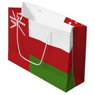 Bolsa De Regalo Grande Bandera de Omán