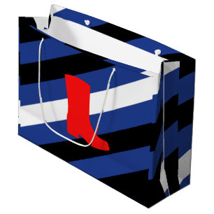 Bolsa De Regalo Grande Bandera de Orgullo de Bota
