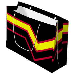 Bolsa De Regalo Grande Bandera de Orgullo de Caucho / Látex