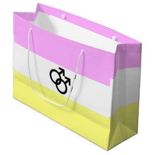Bolsa De Regalo Grande Bandera de Orgullo Twink