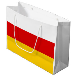 Bolsa De Regalo Grande Bandera de Osetia del Sur