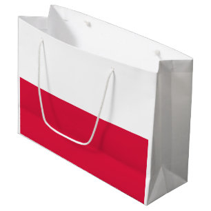 Bolsa De Regalo Grande Bandera de Polonia