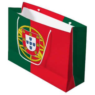 Bolsa De Regalo Grande Bandera de Portugal
