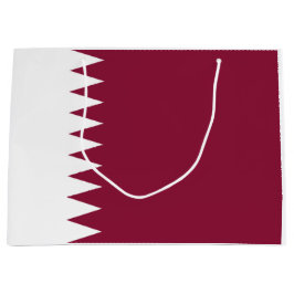 Bolsa De Regalo Grande Bandera de Qatar