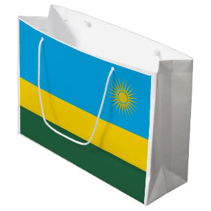 Bolsa De Regalo Grande Bandera de Ruanda