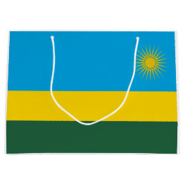 Bolsa De Regalo Grande Bandera de Ruanda (Ruanda) (País Africano)