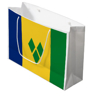 Bolsa De Regalo Grande Bandera de San Vicente