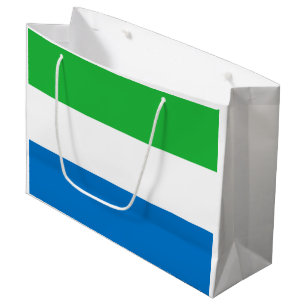 Bolsa De Regalo Grande Bandera de Sierra Leona