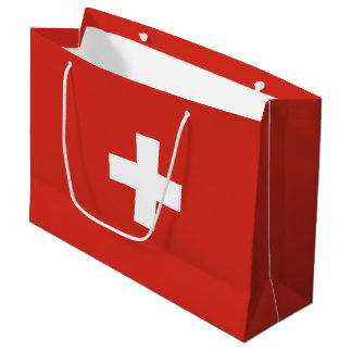 Bolsa De Regalo Grande Bandera de Suiza