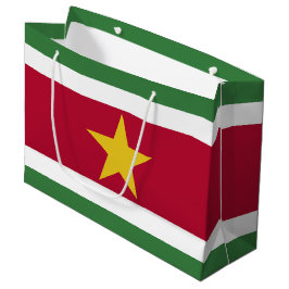 Bolsa De Regalo Grande Bandera de Surinam
