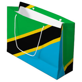 Bolsa De Regalo Grande Bandera de Tanzania
