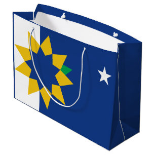Bolsa De Regalo Grande Bandera de Topeka, Kansas